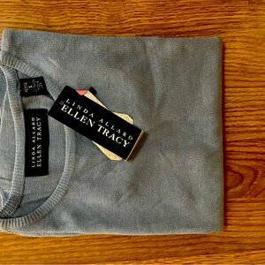 Ellen Tracy Women’s Light Gray Top
